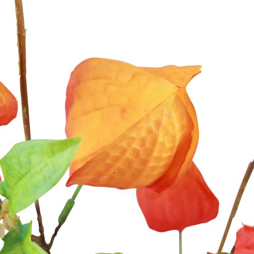 Product Artificial flower orange lantern flower Physalis decorative silk flowers 93cm 2pcs