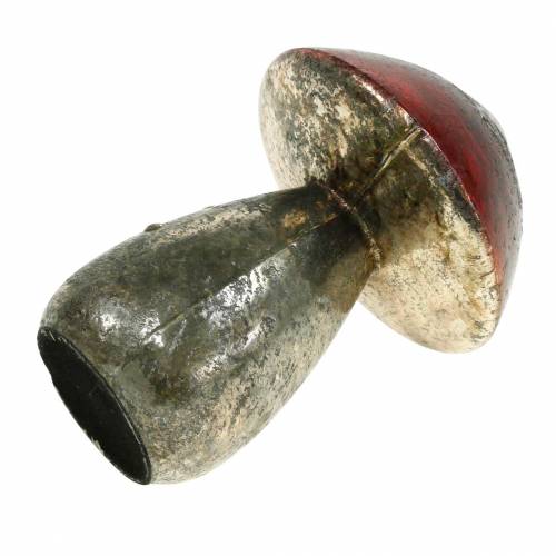Floristik24 Decorative mushroom dark red glass H13cm