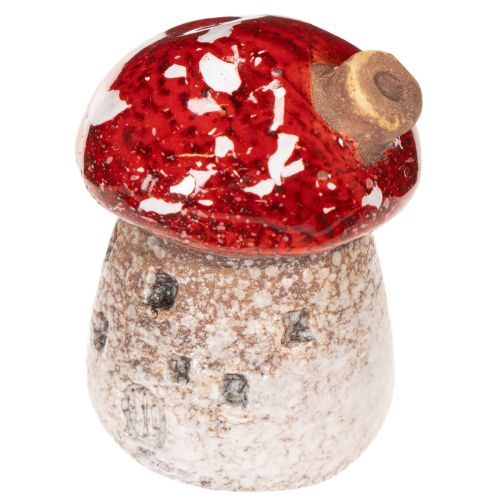 Mushroom House Decoration Miniature Fly Agaric 6cm 2pcs | Floristik24.co.uk