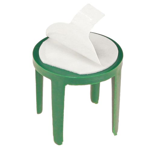 Product Pinholder with adhesive pad floral foam holder green Ø3cm 50 pcs