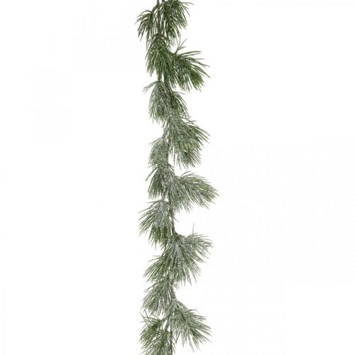 Floristik24 Christmas garland artificial pine iced wall decoration 162cm