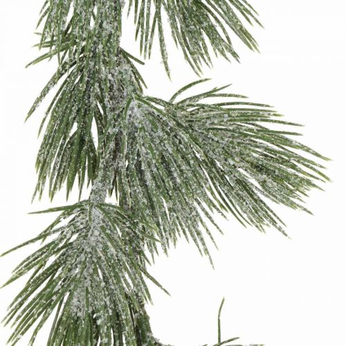Floristik24 Christmas garland artificial pine iced wall decoration 162cm
