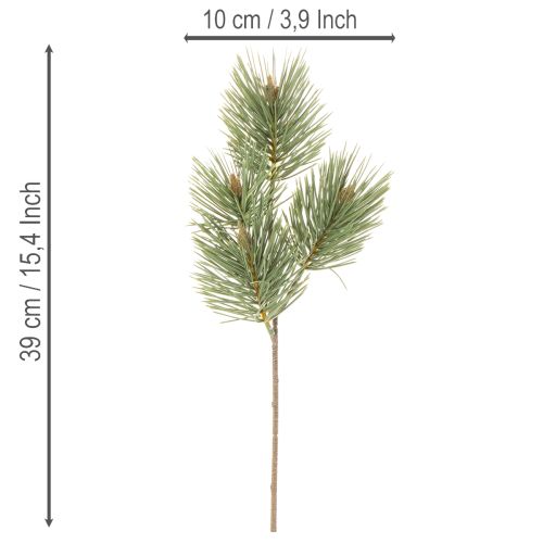 Artificial Pine Twig Bundle for Arrangements 39cm Set of 6 | Floristik24.co.uk