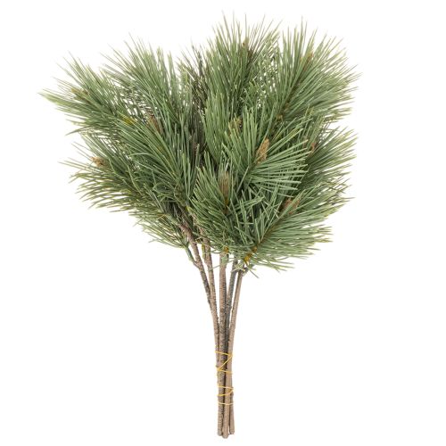 Artificial Pine Twig Bundle for Arrangements 39cm Set of 6 | Floristik24.co.uk