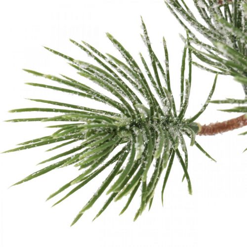 Product Christmas branches artificial pine branch snowed 30cm 6pcs