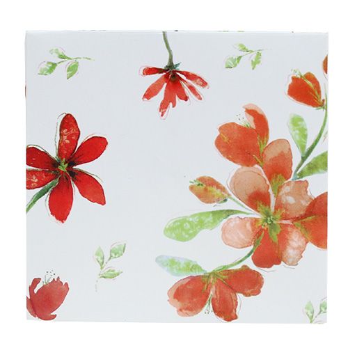 Floristik24 Paper bag 12cm x 12cm with pattern 8pcs