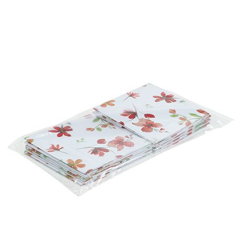 Floristik24 Paper bag 12cm x 12cm with pattern 8pcs