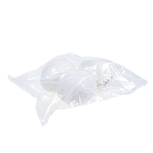 Floristik24 Plastic egg maxi 20cm white for hanging 3pcs