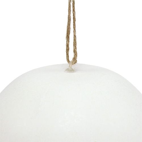Floristik24 Plastic Egg for Hanging White 15cm 3 pcs
