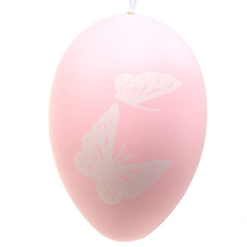 Floristik24 Easter eggs to hang pastel colors 12cm 4pcs