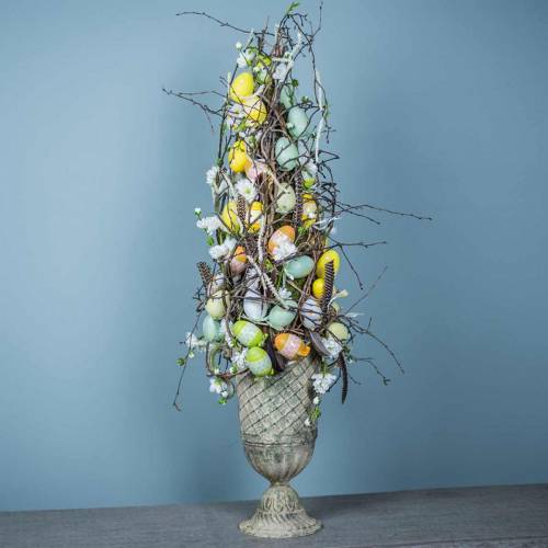 Floristik24 Plastic eggs 4cm colored 36pcs