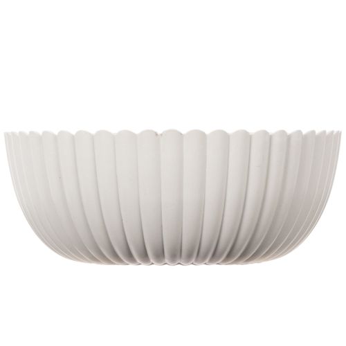Ribbed White Round Decorative Bowl for Indoor Use 15cm Set of 2

```html
<h2>Decorative White Bowl for Home Interior Styling</h2>
<p>
This ribbed white round bowl is a perfect addition to your home decor. Made from lightweight plastic with a stylish ribbe | Floristik24.co.uk