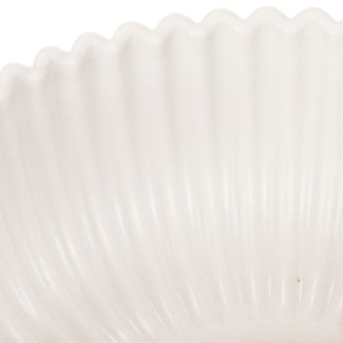 Ribbed White Round Decorative Bowl for Indoor Use 15cm Set of 2

```html
<h2>Decorative White Bowl for Home Interior Styling</h2>
<p>
This ribbed white round bowl is a perfect addition to your home decor. Made from lightweight plastic with a stylish ribbe | Floristik24.co.uk