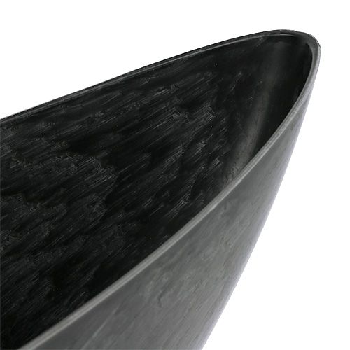 Product Plastic boat anthracite 55.5cm x 14.5cm H17.5cm, 1pc