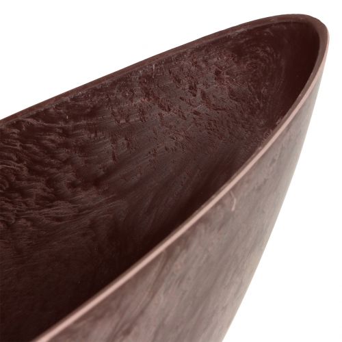 Floristik24 Plant bowl Bordeaux 39cm x 12cm H13cm 1pc