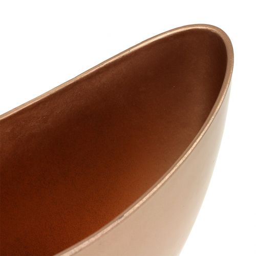 Floristik24 Decorative bowl copper 20cm x 9cm H12cm 1 pc