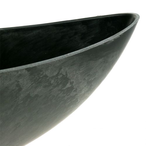 Floristik24 Decorative bowl, plant bowl, anthracite 34cm x 11cm H11cm
