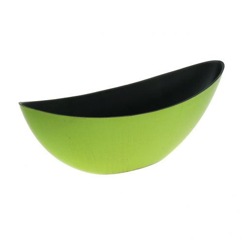 Floristik24 Decorative bowl green 39cm x 12cm H13cm