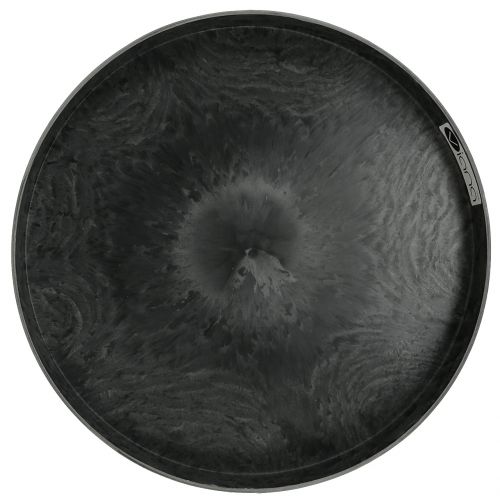 Product Plastic plate decorative plate grey white Ø22cm/27cm set of 2