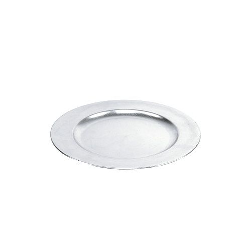 Product Plastic plates silver Ø17cm 10p