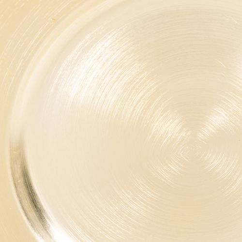**Small Round Decorative Plate Gold Metal 17cm Set of 6**

```html
<h2>Small Gold Decorative Plates for Home Styling</h2>

<p>
Add a touch of shimmer to your home decoration with this set of six small, round gold decorative plates. Measuring 17cm in diame | Floristik24.co.uk