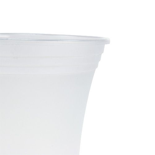 Product Plastic pot “Irys” transparent Ø17cm, 1pc