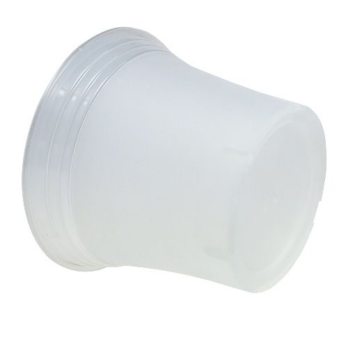 Product Plastic pot “Irys” Transparent Ø17cm 1 pc