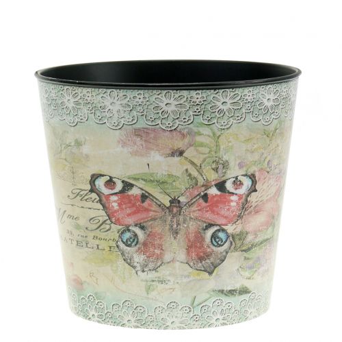 Floristik24 Vintage planter butterfly Ø13cm