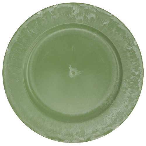 Floristik24 Place plate Green Ø25cm