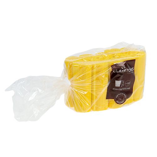 Product Pleated cuffs yellow 12.5 cm 100 pcs.