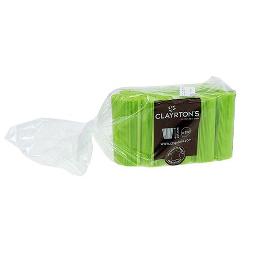 Product Pleated cuffs light green 10.5cm 100 pcs