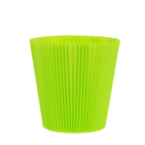 Pleated cuffs light green 12.5cm 100 pcs