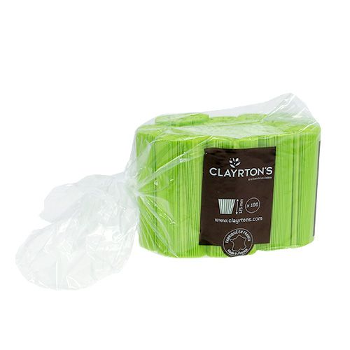Product Pleated cuffs light green 12.5cm 100 pcs