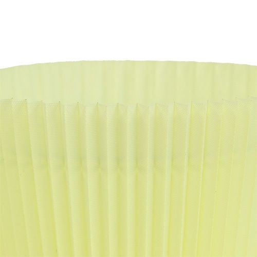 Product Pleated cuffs light yellow 8.5cm 100p.
