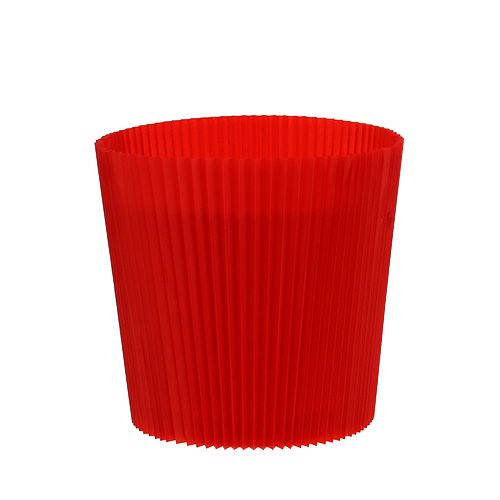 Product Pleated cuffs red 12.5cm 100p.