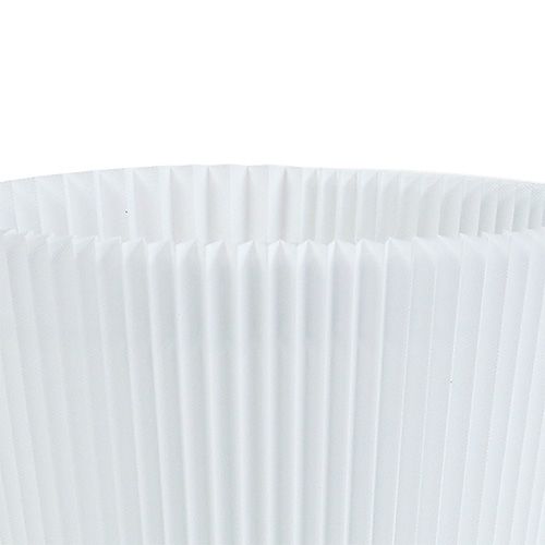 Product Pleated cuffs white 8.5cm 100p