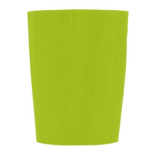 Pleated cuffs for flower pots light green 14.5cm 100 pcs