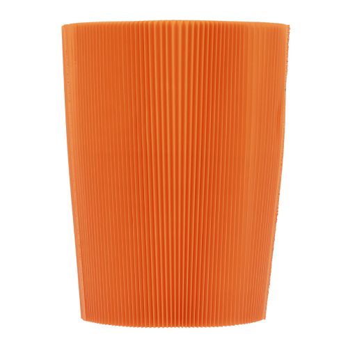 Pleated cuffs for flower pots orange 12.5cm 100pcs