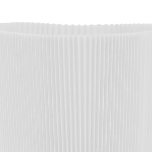 Product Pleated cuffs for flower pots white 14.5cm 100pcs