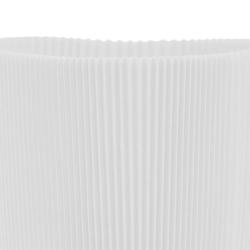 Product Pleated cuffs for flower pots white 14.5cm 100 pcs