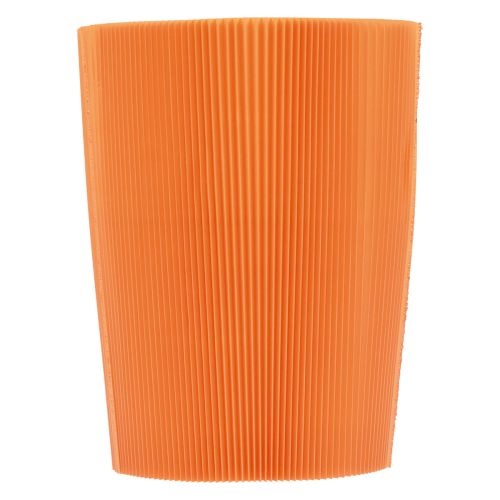 Pleated cuffs for flower pots orange 14.5cm 100 pcs