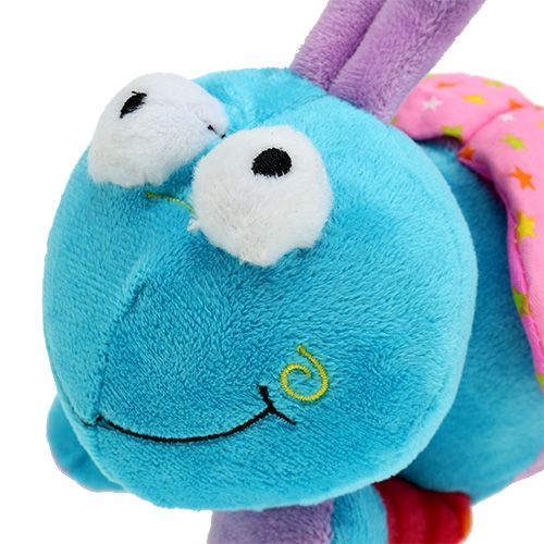Floristik24 Plush butterfly 22,5cm blue