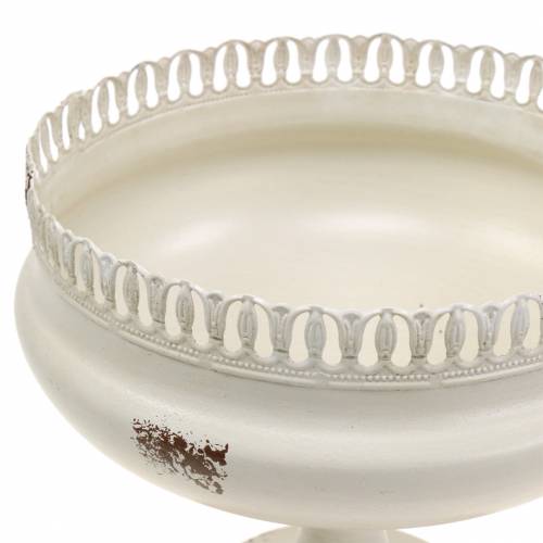Floristik24 Plant cup chalice antique cream Ø20cm H20cm 1 pc