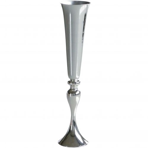 Floristik24 Cup vase silver Ø15cm H75cm