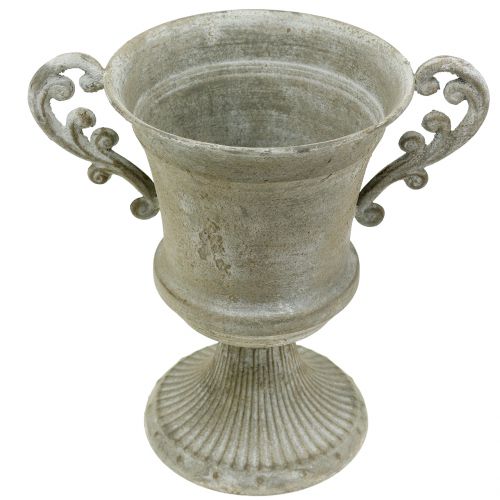 Product Antique cup gray Ø16.8cm H24.8cm