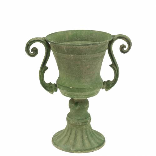 Floristik24 Trophy Bowl Green Ø11cm H19cm