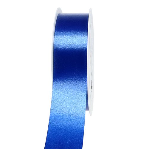 Floristik24 Poly curling ribbon blue 40mm 100m
