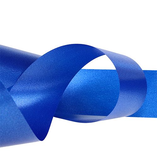 Product Poly curling ribbon blue 40mm 100m