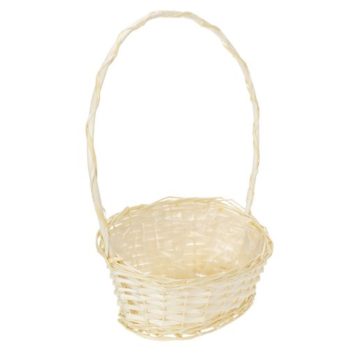 Gift basket 27cm x 18cm H43cm light buy online | Floristik24.co.uk