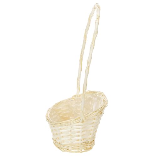 Gift basket 27cm x 18cm H43cm light | Floristik24.co.uk